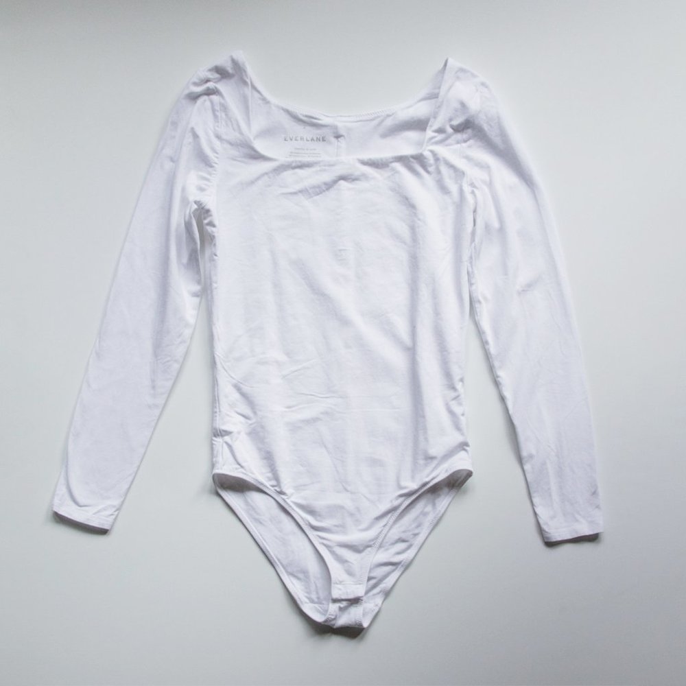 Everlane Square Neck Bodysuit